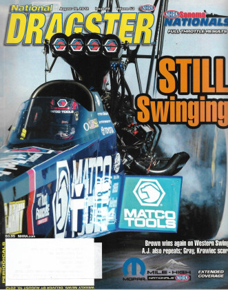 NATIONAL DRAGSTER 2012 AUG 10 -